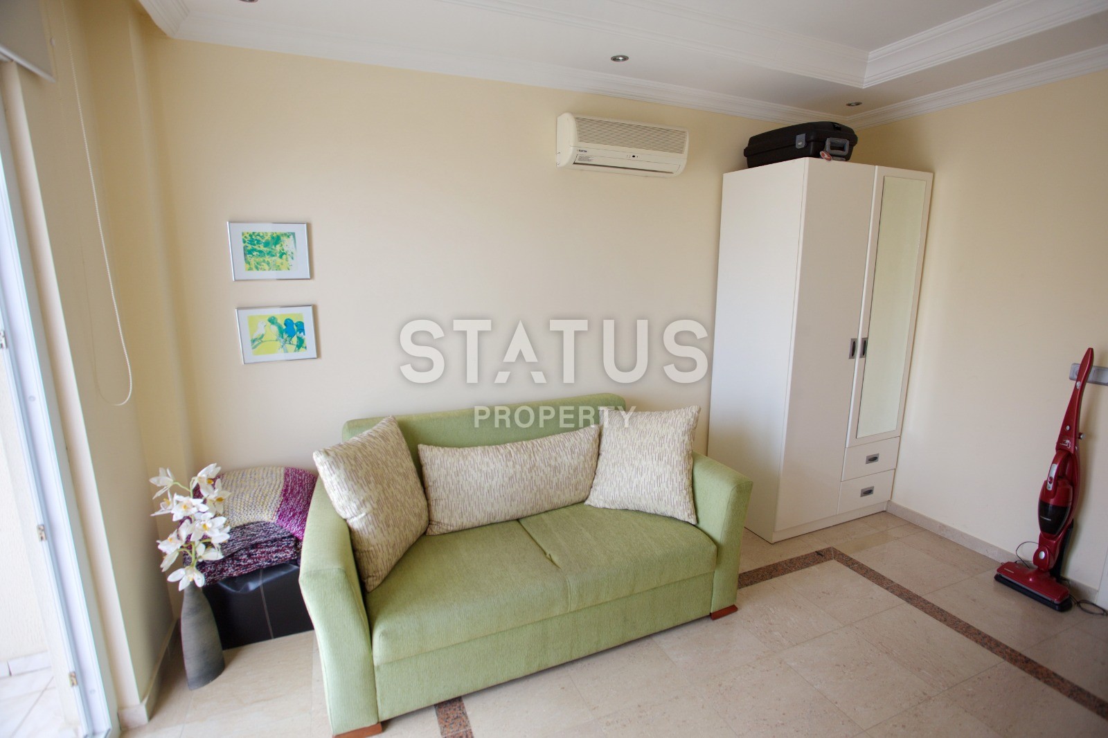 Хорошая квартира планировки 2+1, 105 м2 с видом на море в районе Тосмур, Аланья фото 6