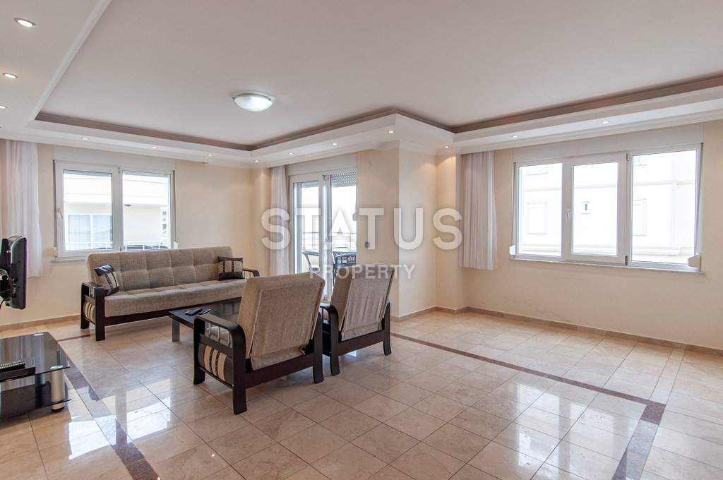 Вид на море! Первая линия! Престижный район Тосмур! Большая квартира за малые деньги! 120 кв.м. фото 7