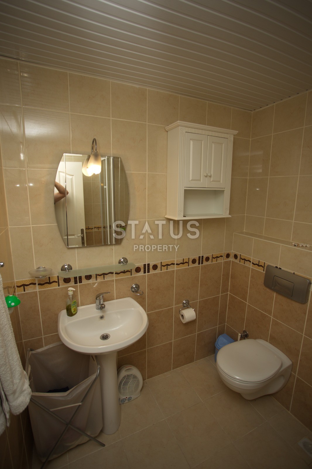 Хорошая квартира планировки 2+1, 105 м2 с видом на море в районе Тосмур, Аланья фото 12