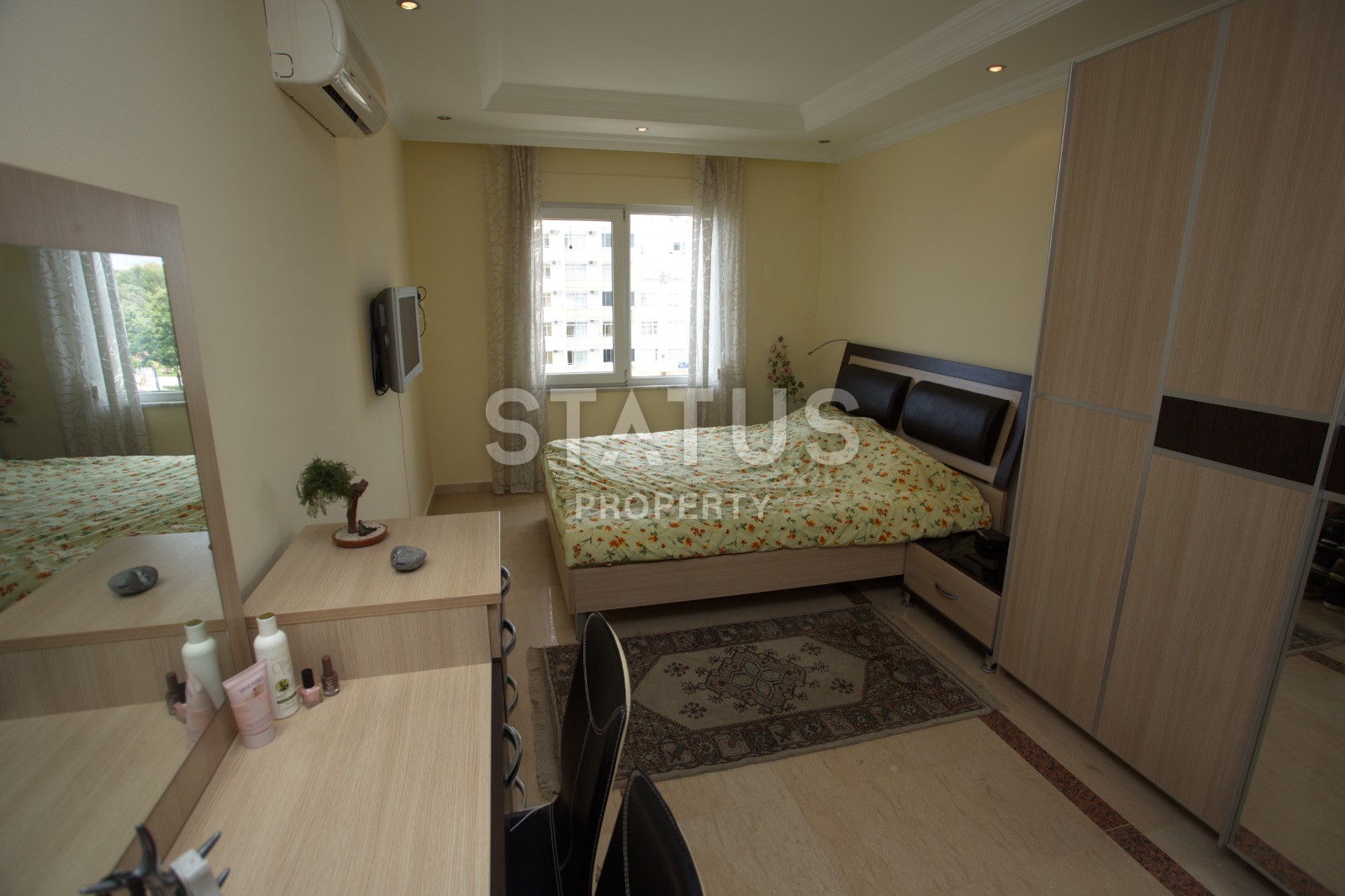 Хорошая квартира планировки 2+1, 105 м2 с видом на море в районе Тосмур, Аланья фото 14