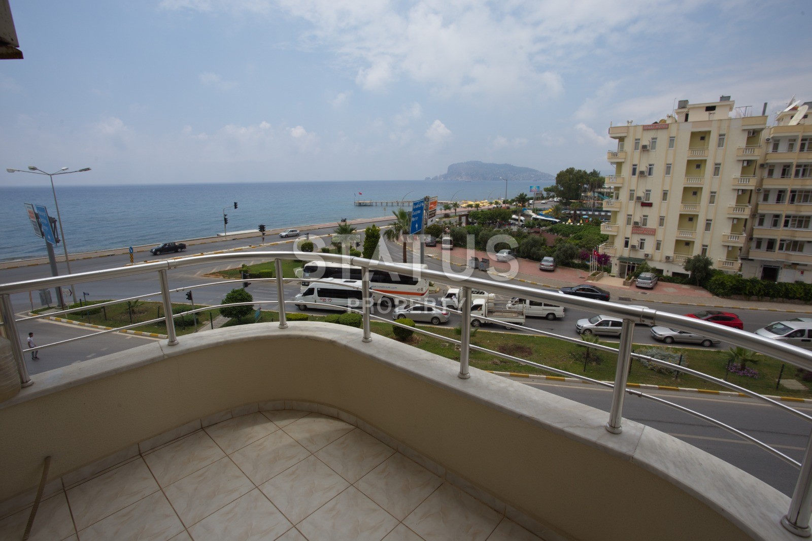 Хорошая квартира планировки 2+1, 105 м2 с видом на море в районе Тосмур, Аланья фото 17