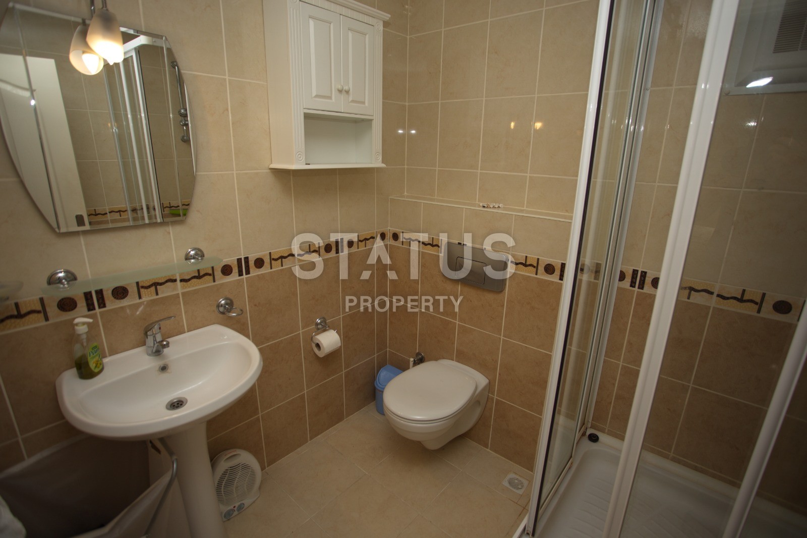 Хорошая квартира планировки 2+1, 105 м2 с видом на море в районе Тосмур, Аланья фото 18