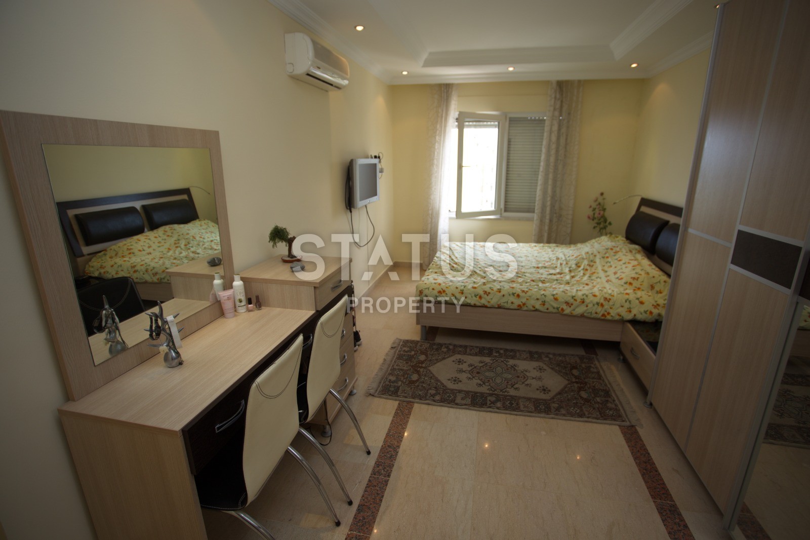 Хорошая квартира планировки 2+1, 105 м2 с видом на море в районе Тосмур, Аланья фото 19