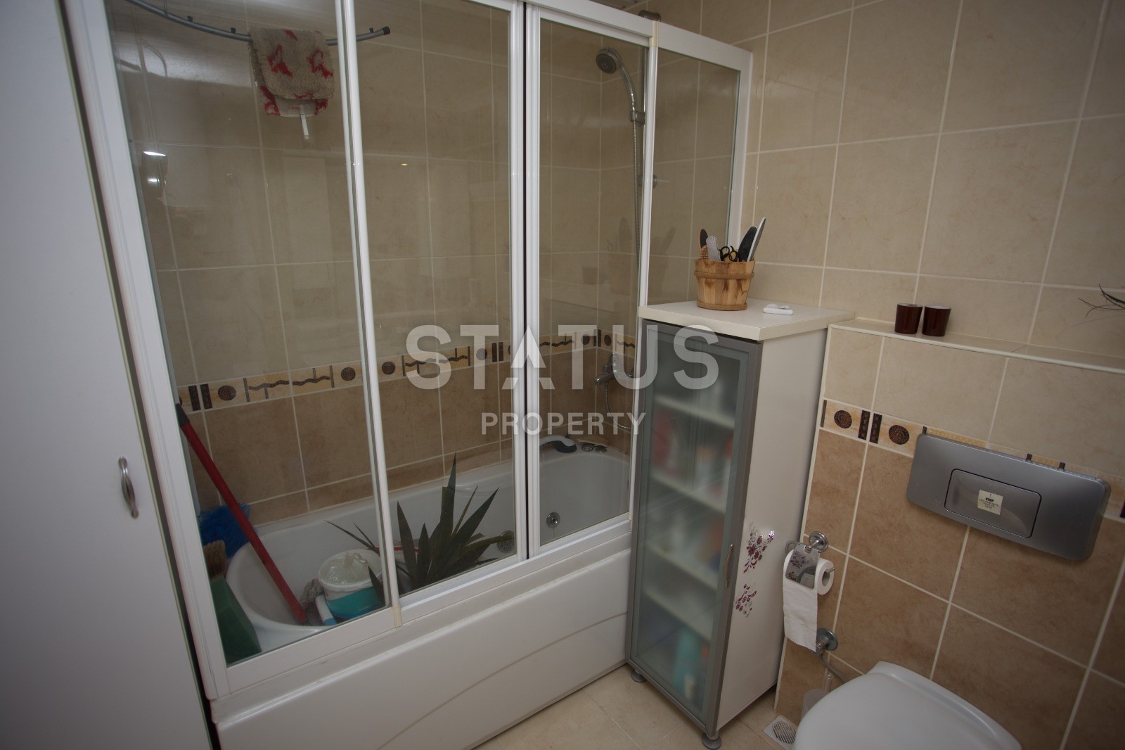 Хорошая квартира планировки 2+1, 105 м2 с видом на море в районе Тосмур, Аланья фото 20