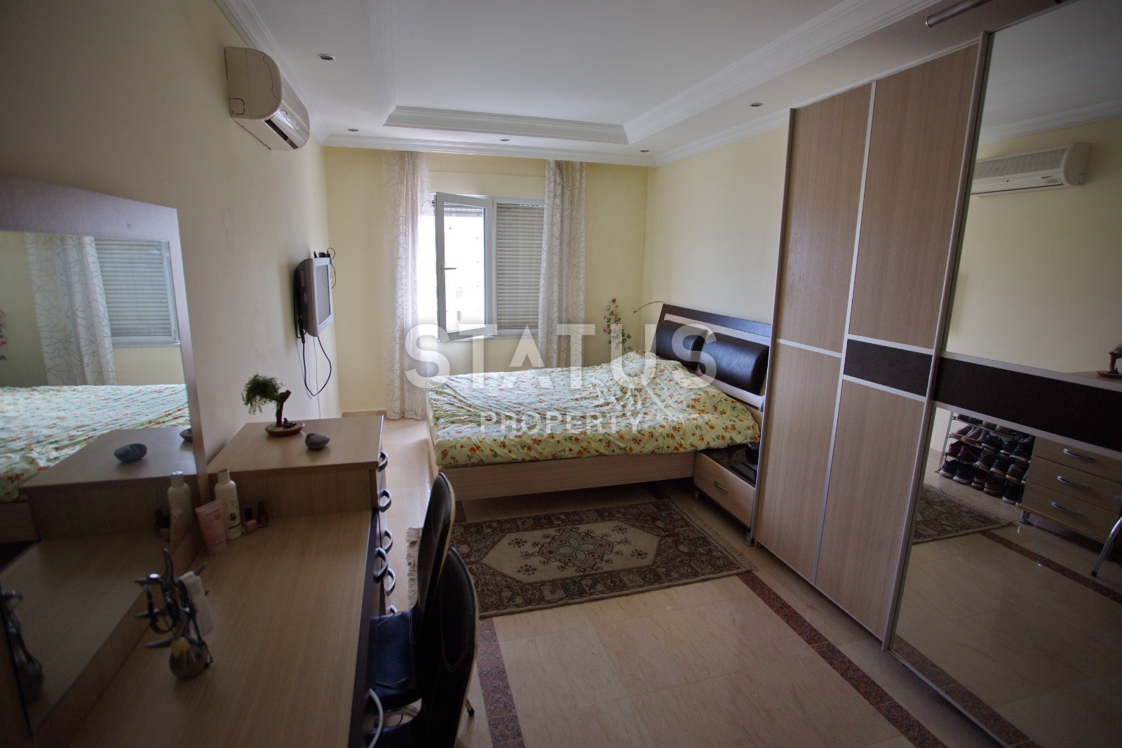 Хорошая квартира планировки 2+1, 105 м2 с видом на море в районе Тосмур, Аланья фото 22