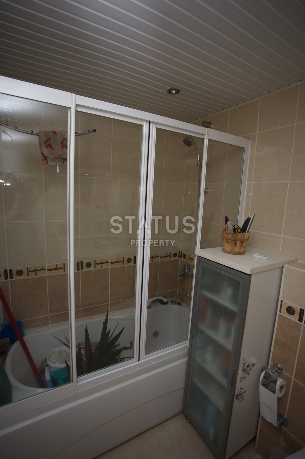 Хорошая квартира планировки 2+1, 105 м2 с видом на море в районе Тосмур, Аланья фото 23