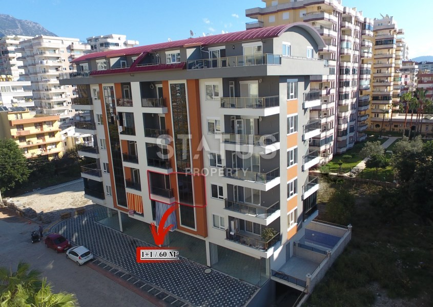 Квартира 1+1 в новом доме, 60 м2. Махмутлар, Алания. фото 1
