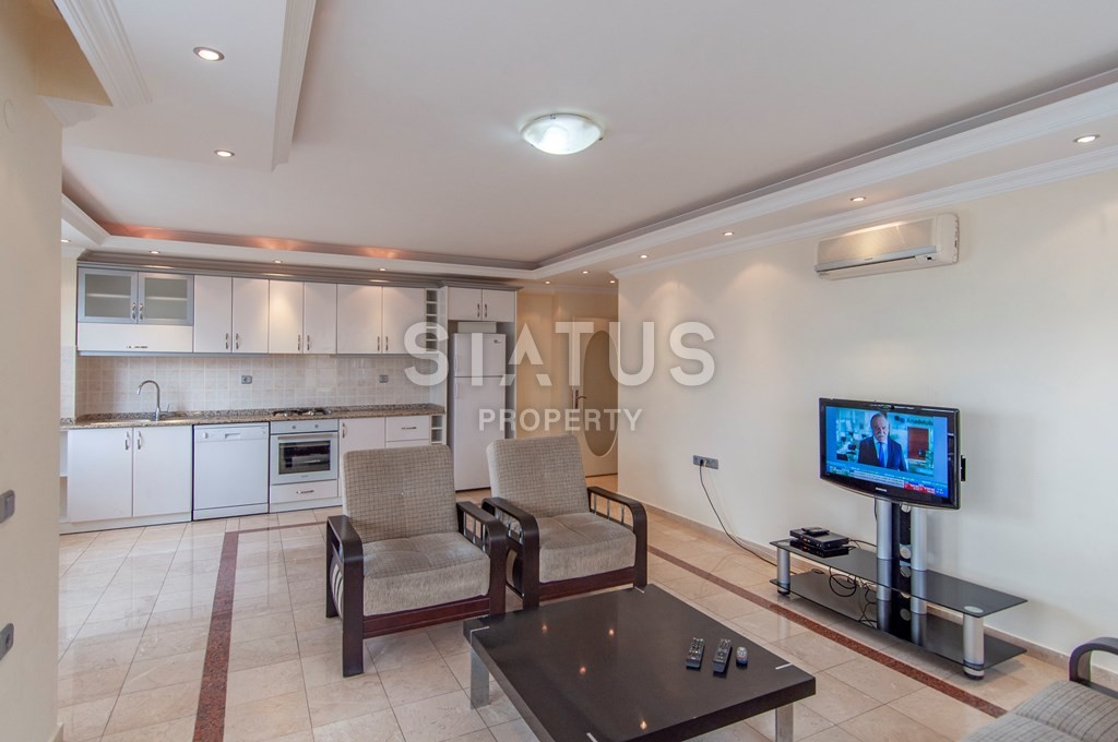 Вид на море! Первая линия! Престижный район Тосмур! Большая квартира за малые деньги! 120 кв.м. фото 14