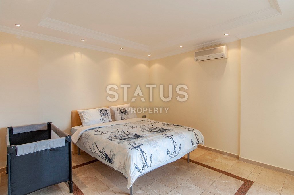 Вид на море! Первая линия! Престижный район Тосмур! Большая квартира за малые деньги! 120 кв.м. фото 22