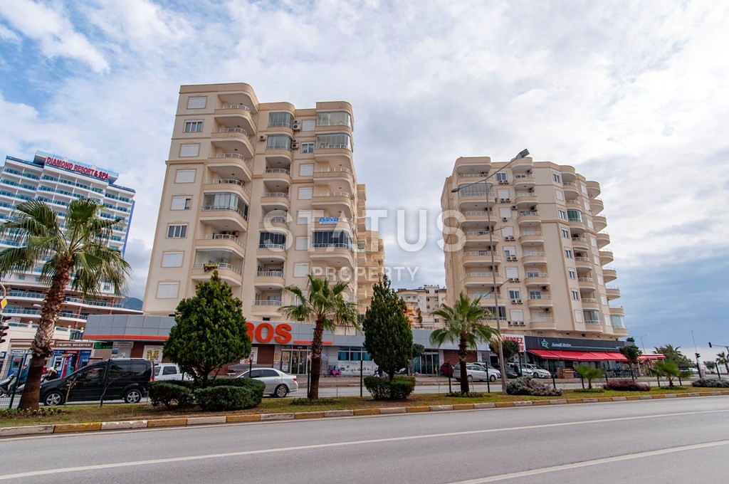 Вид на море! Первая линия! Престижный район Тосмур! Большая квартира за малые деньги! 120 кв.м. фото 30