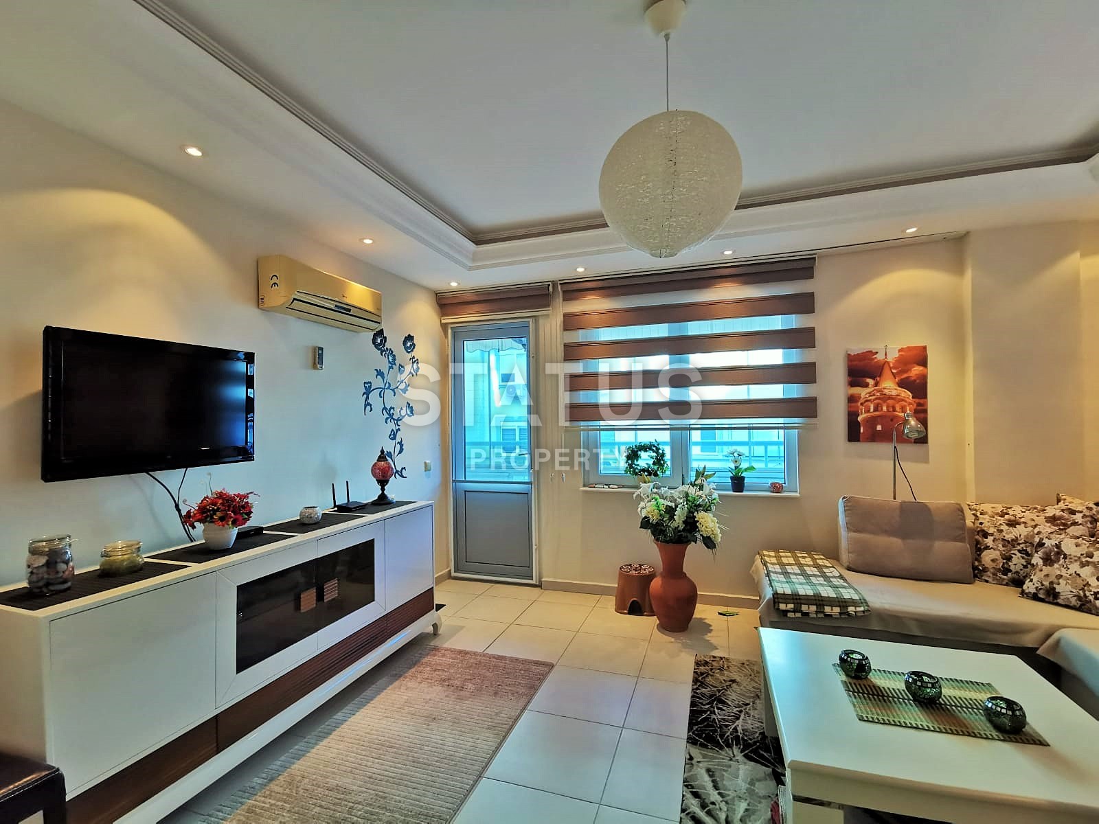 Уютная двухкомнатная квартира с мебелью, 60 м2 фото 9