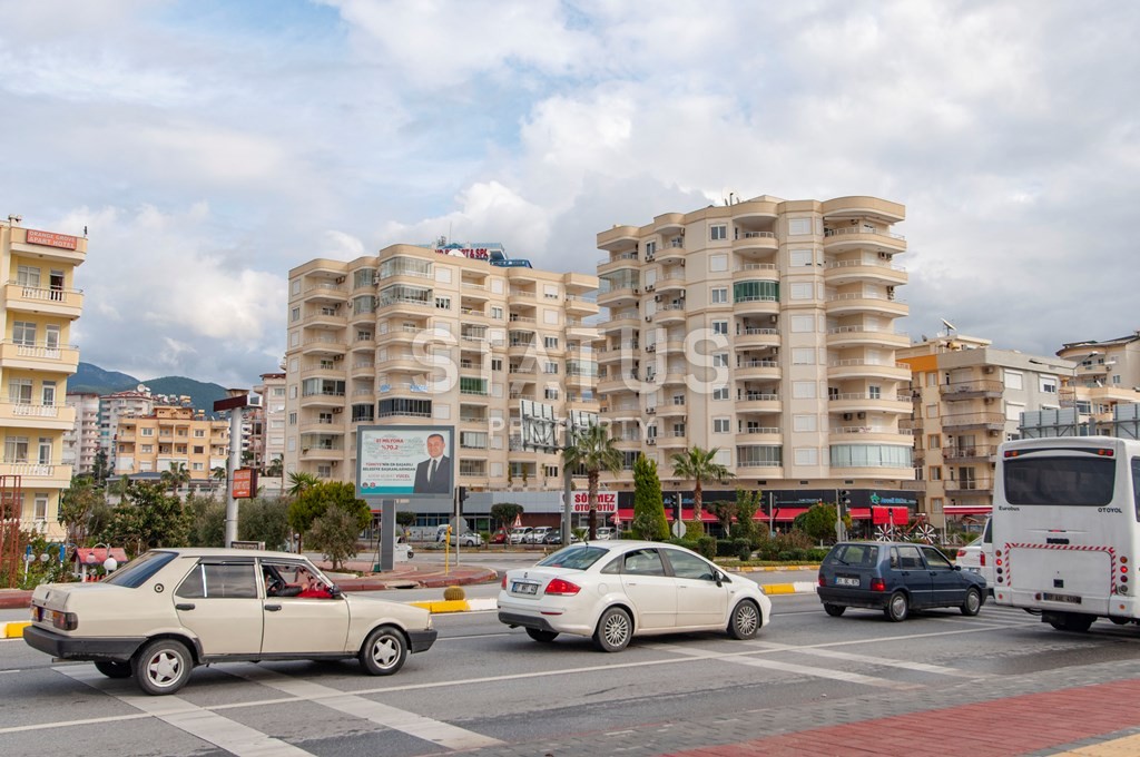 Вид на море! Первая линия! Престижный район Тосмур! Большая квартира за малые деньги! 120 кв.м. фото 33
