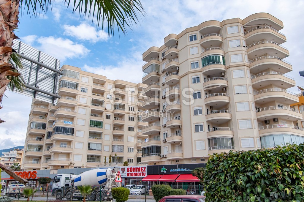 Вид на море! Первая линия! Престижный район Тосмур! Большая квартира за малые деньги! 120 кв.м. фото 34