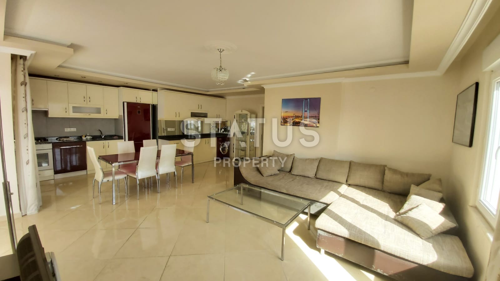 Меблированная просторная трехкомнатная квартира, 125м2 фото 3