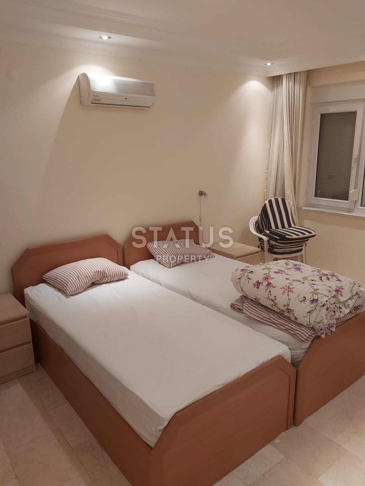 Меблированная трёхкомнатная квартира, 110м2 в районе Оба. фото 9