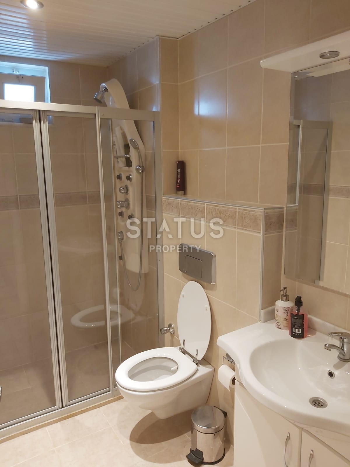 Меблированная трёхкомнатная квартира, 110м2 в районе Оба. фото 10