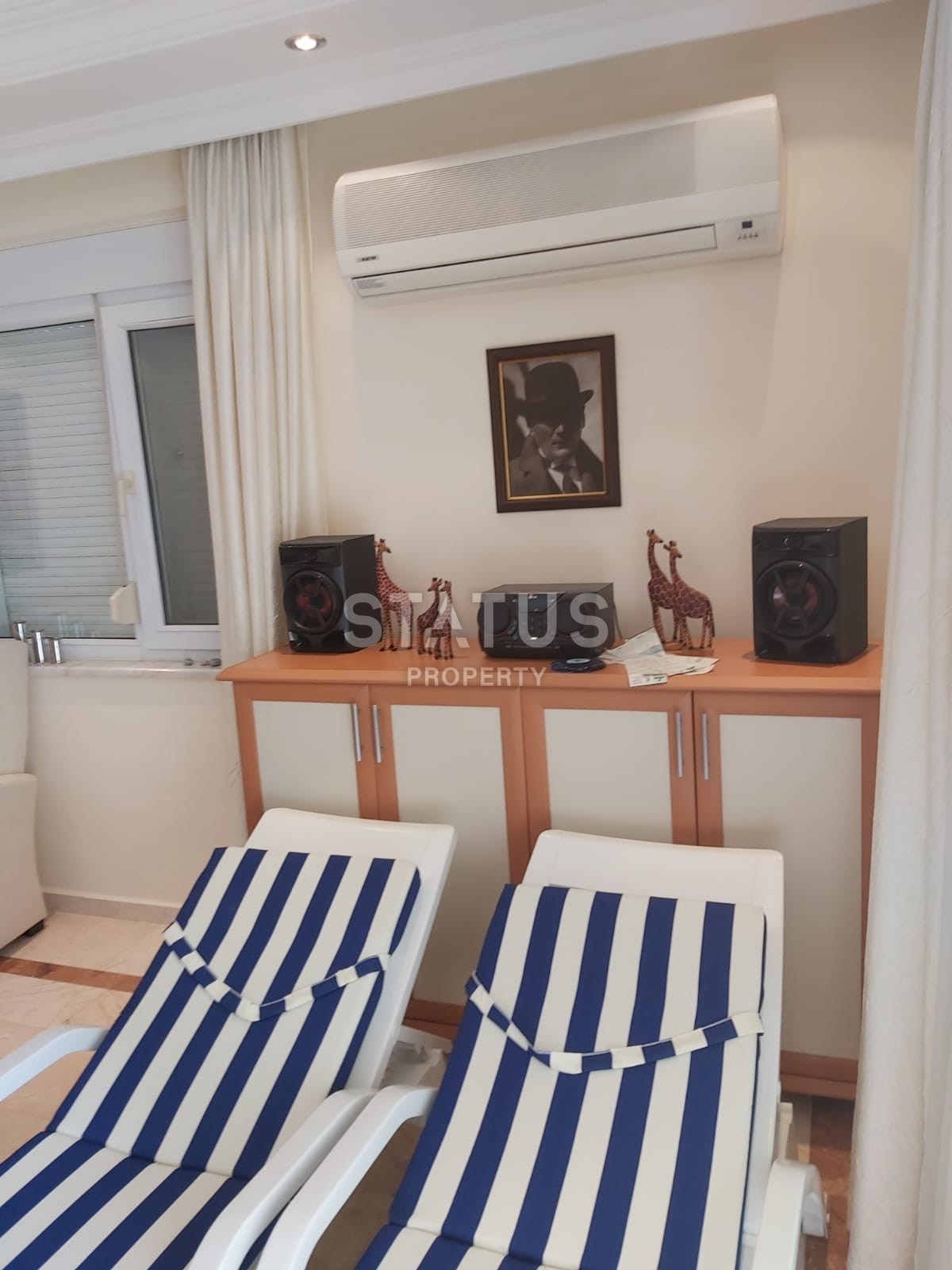 Меблированная трёхкомнатная квартира, 110м2 в районе Оба. фото 16