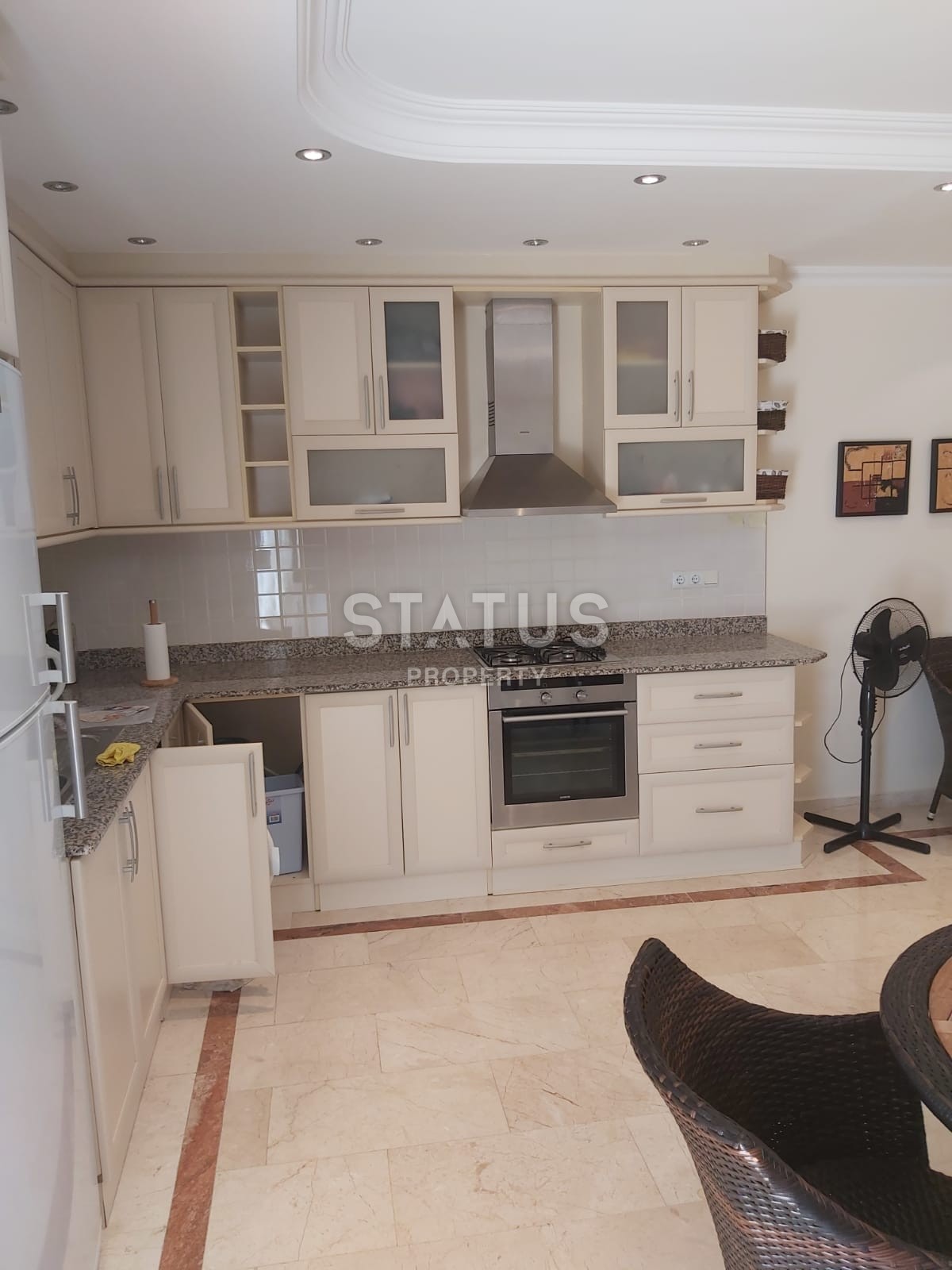 Меблированная трёхкомнатная квартира, 110м2 в районе Оба. фото 17