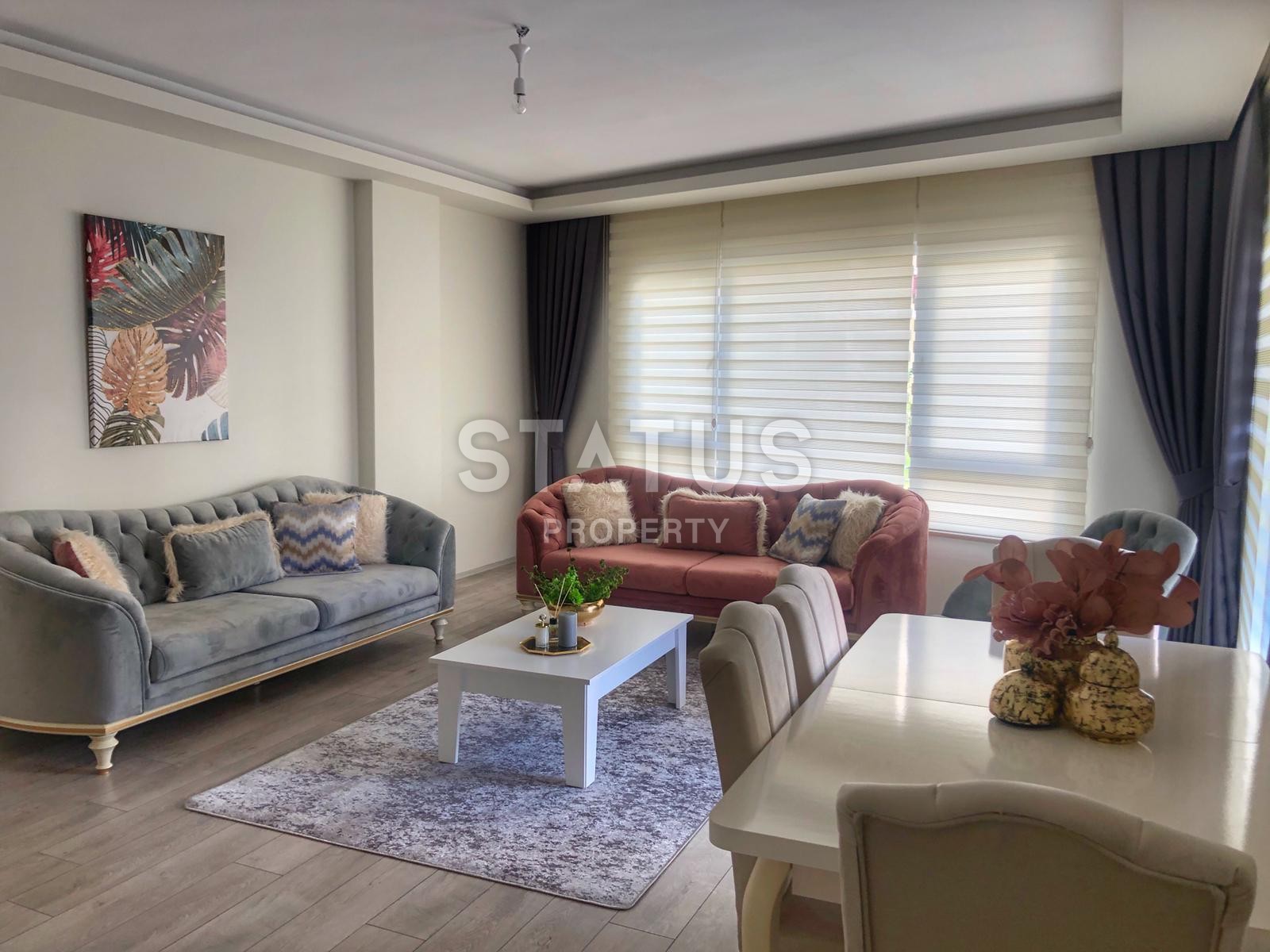 Квартира 2+1 с мебелью в новом доме в районе пляжа Клеопатры, 115 м2 фото 1