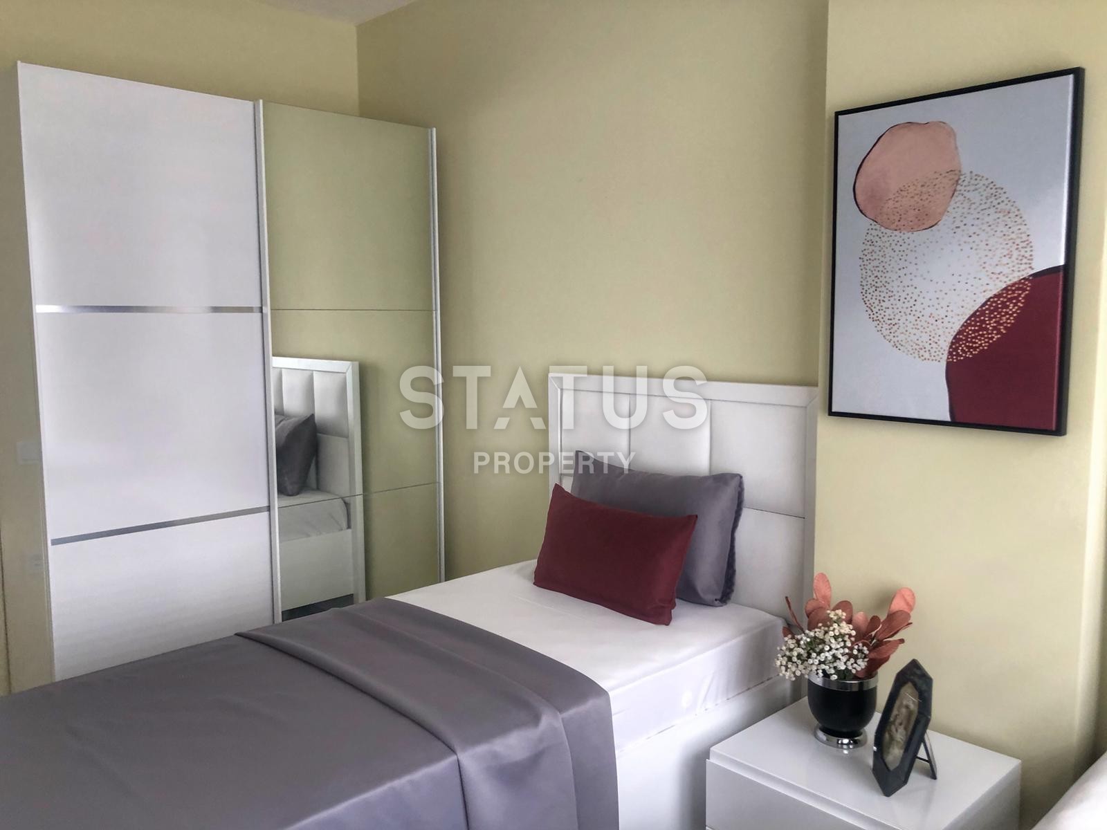 Квартира 2+1 с мебелью в новом доме в районе пляжа Клеопатры, 115 м2 фото 5