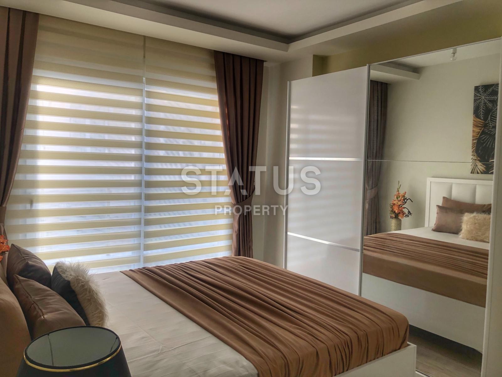 Квартира 2+1 с мебелью в новом доме в районе пляжа Клеопатры, 115 м2 фото 11