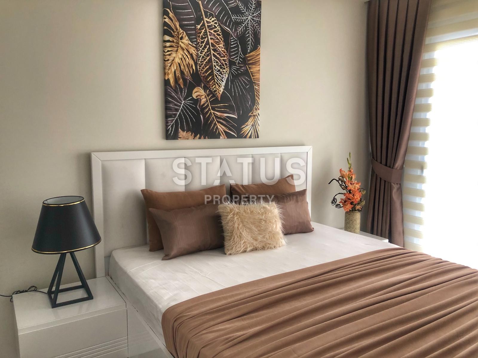 Квартира 2+1 с мебелью в новом доме в районе пляжа Клеопатры, 115 м2 фото 13