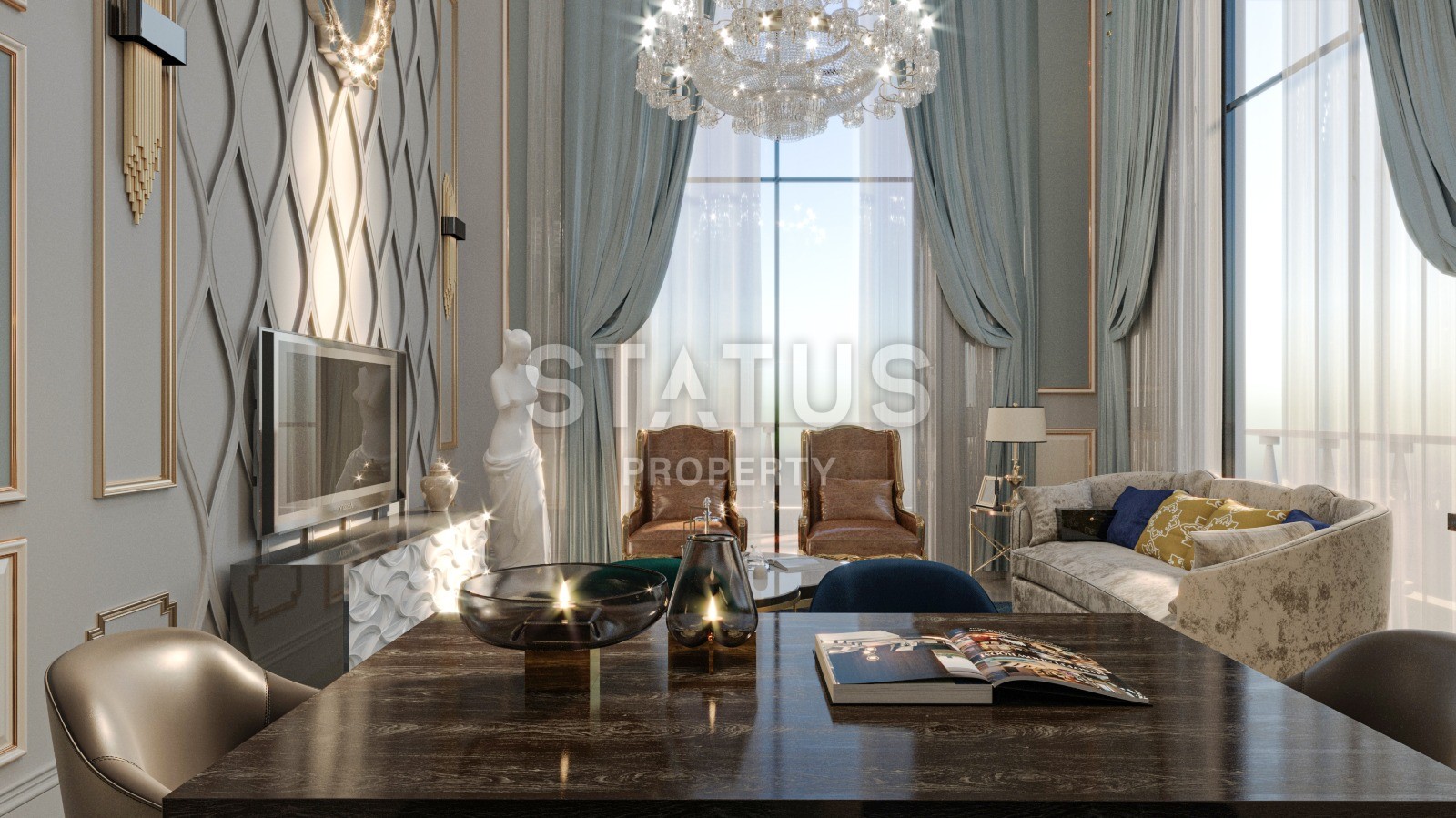 Новый инвестиционный проект в шаговой доступности от моря. Авсаллар, Алания. фото 11