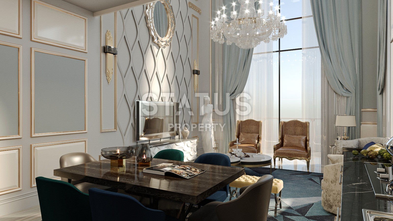 Новый инвестиционный проект в шаговой доступности от моря. Авсаллар, Алания. фото 14