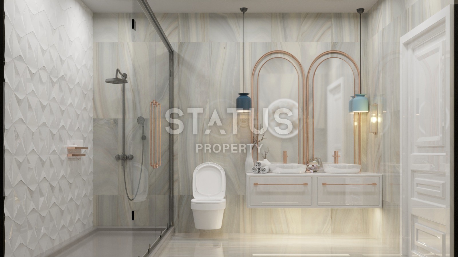 Новый инвестиционный проект в шаговой доступности от моря. Авсаллар, Алания. фото 20