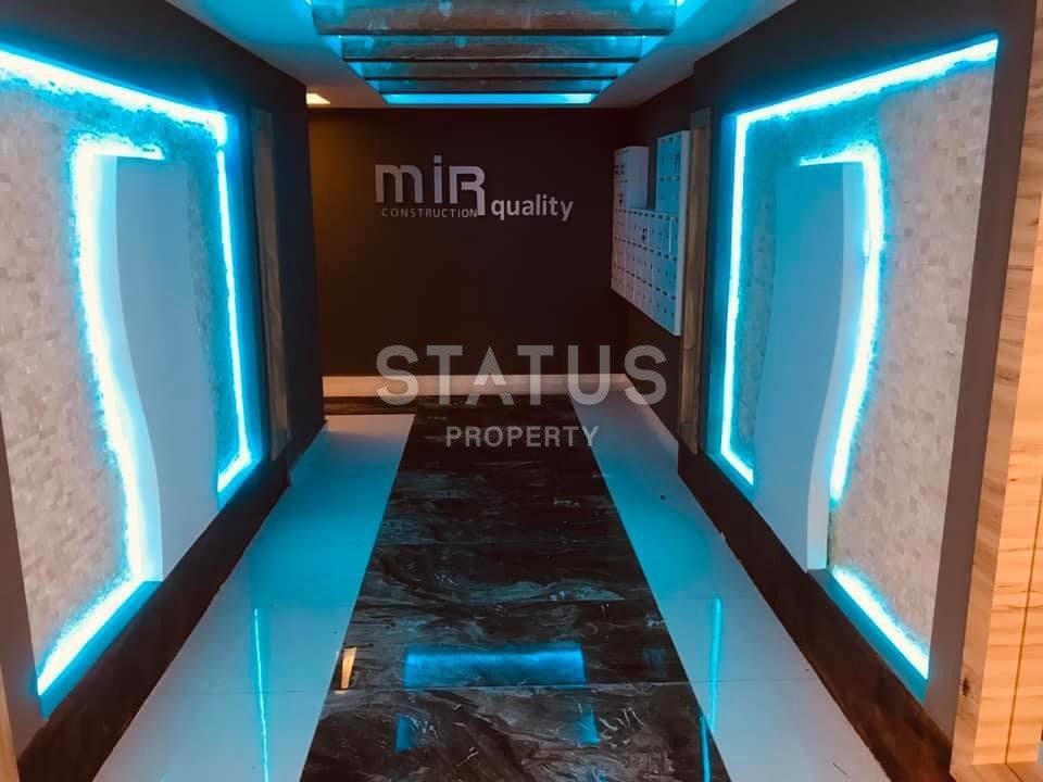 Квартира 1+1 в новом доме в Махмутларе с частичным видом на море, 68 м2 фото 4