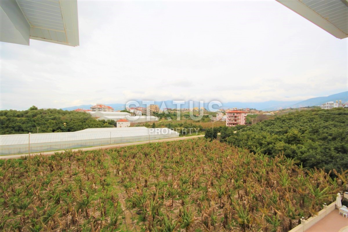 Меблированный дуплекс 2+1 с видом на море и горы в районе Кестель, 165 м2. фото 28