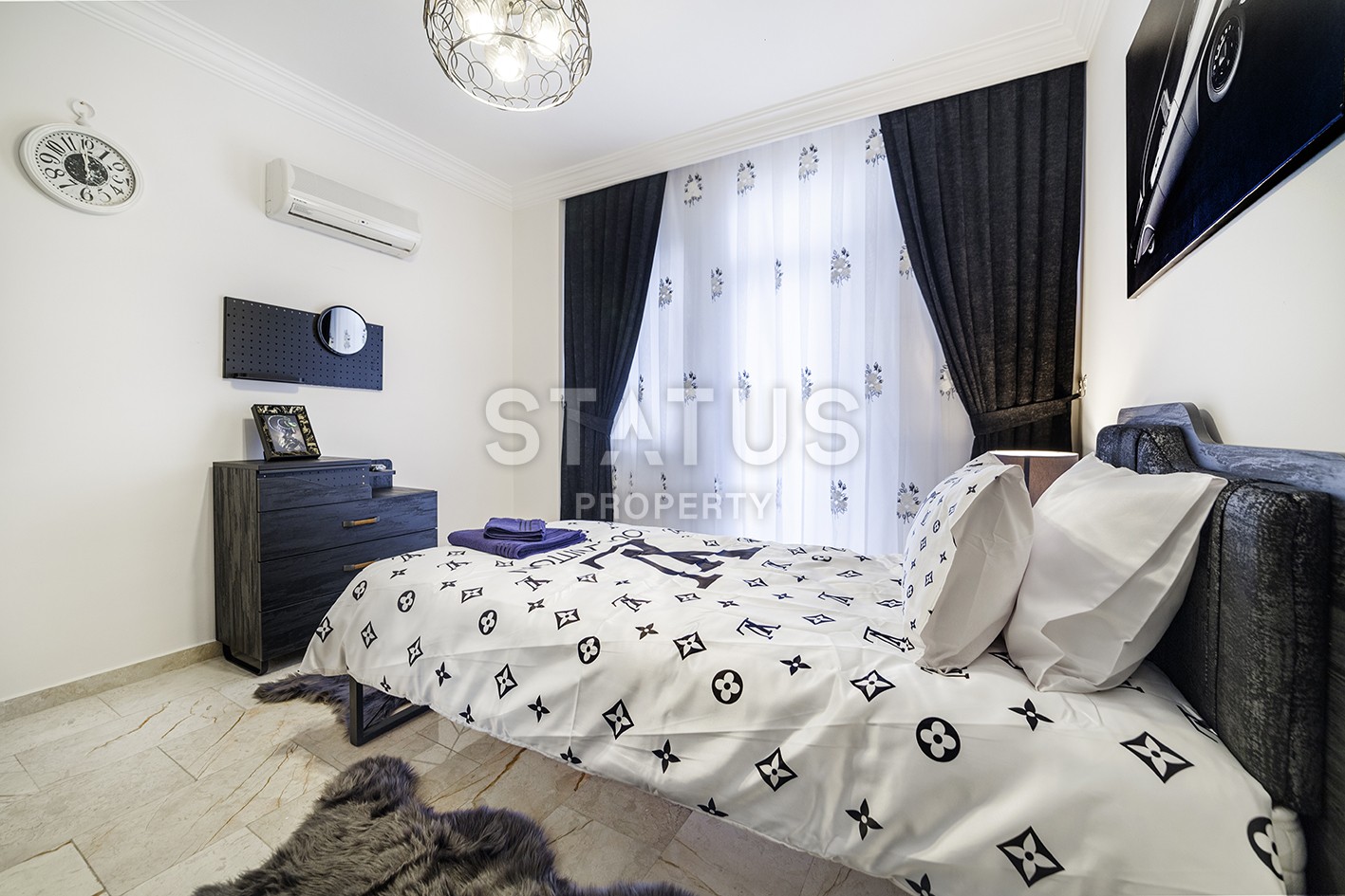 Apartment 2+1 in an excellent complex just 150 meters from the beach, 110 m2. Mahmutlar, Alanya. фото 4