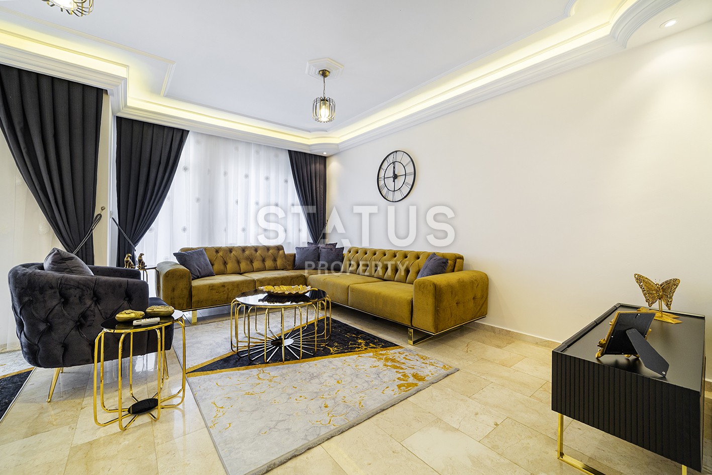 Apartment 2+1 in an excellent complex just 150 meters from the beach, 110 m2. Mahmutlar, Alanya. фото 7