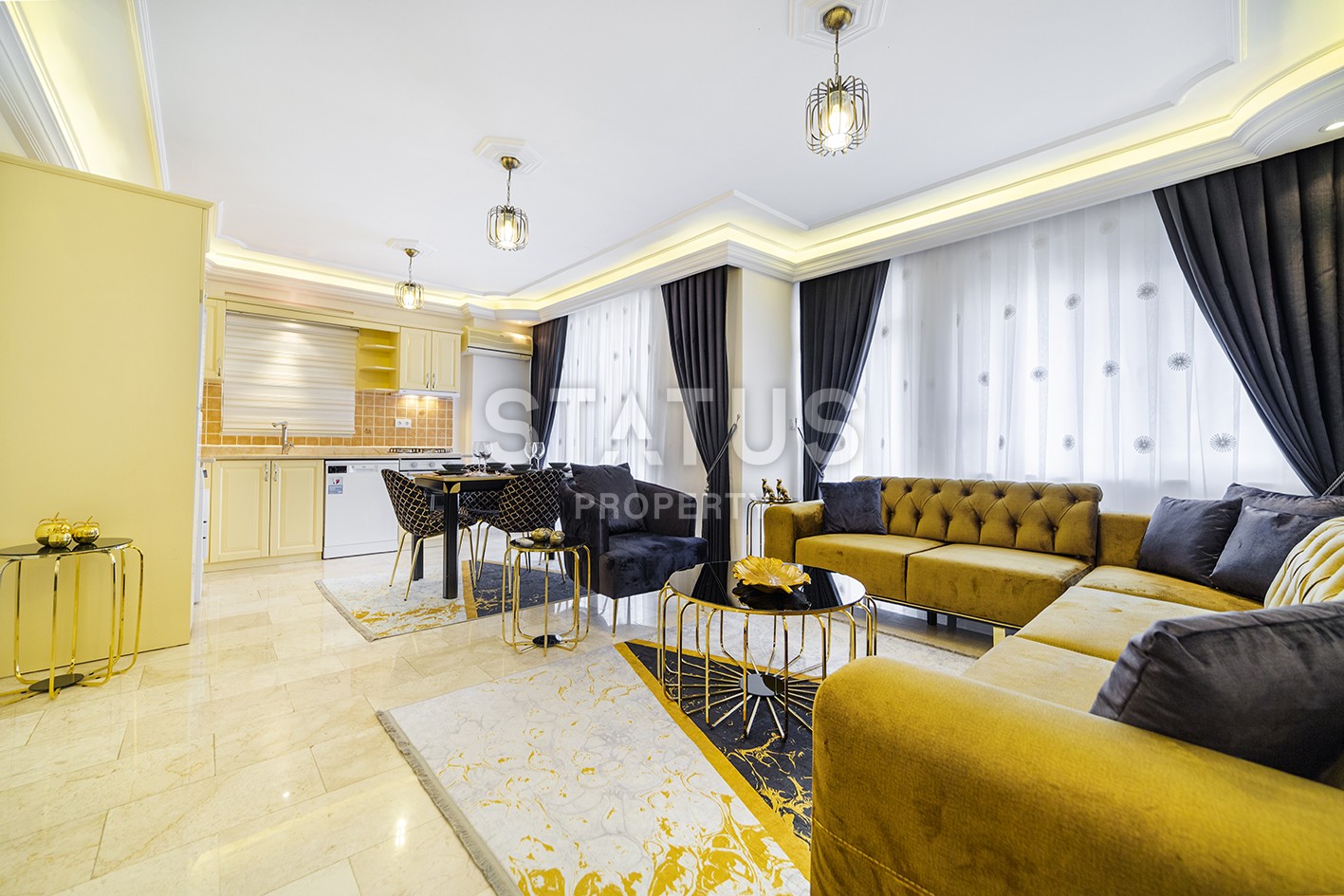 Apartment 2+1 in an excellent complex just 150 meters from the beach, 110 m2. Mahmutlar, Alanya. фото 11