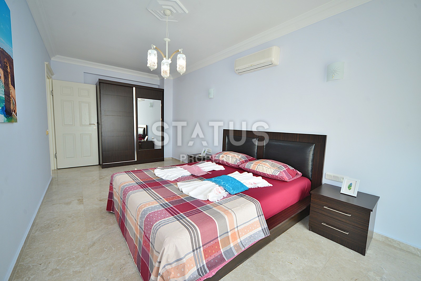 Вилла 3+1 с отдельной территорией и бассейном по хорошей цене. Центр, Алания. фото 8