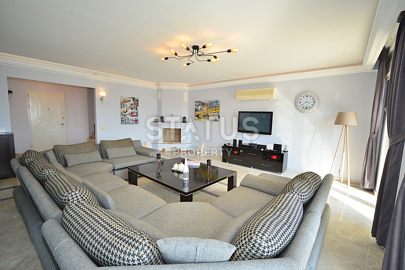 Вилла 3+1 с отдельной территорией и бассейном по хорошей цене. Центр, Алания. фото 15