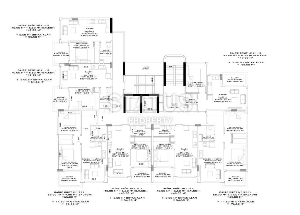 Project with different layouts in the Avsallar area! Low prices! фото 18