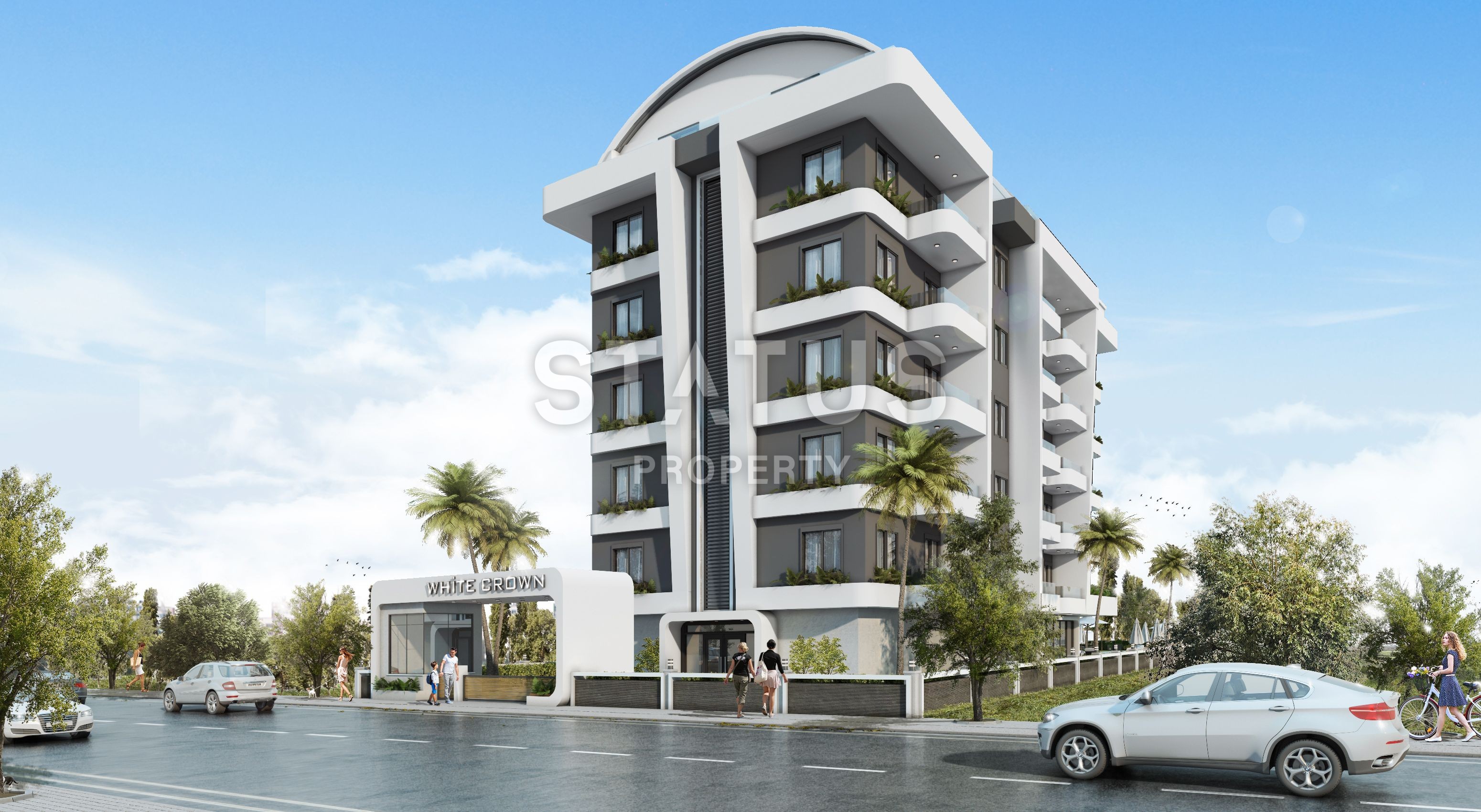 Новый проект у моря на начальном этапе строительства в районе Кестель. Отличные цены фото 4