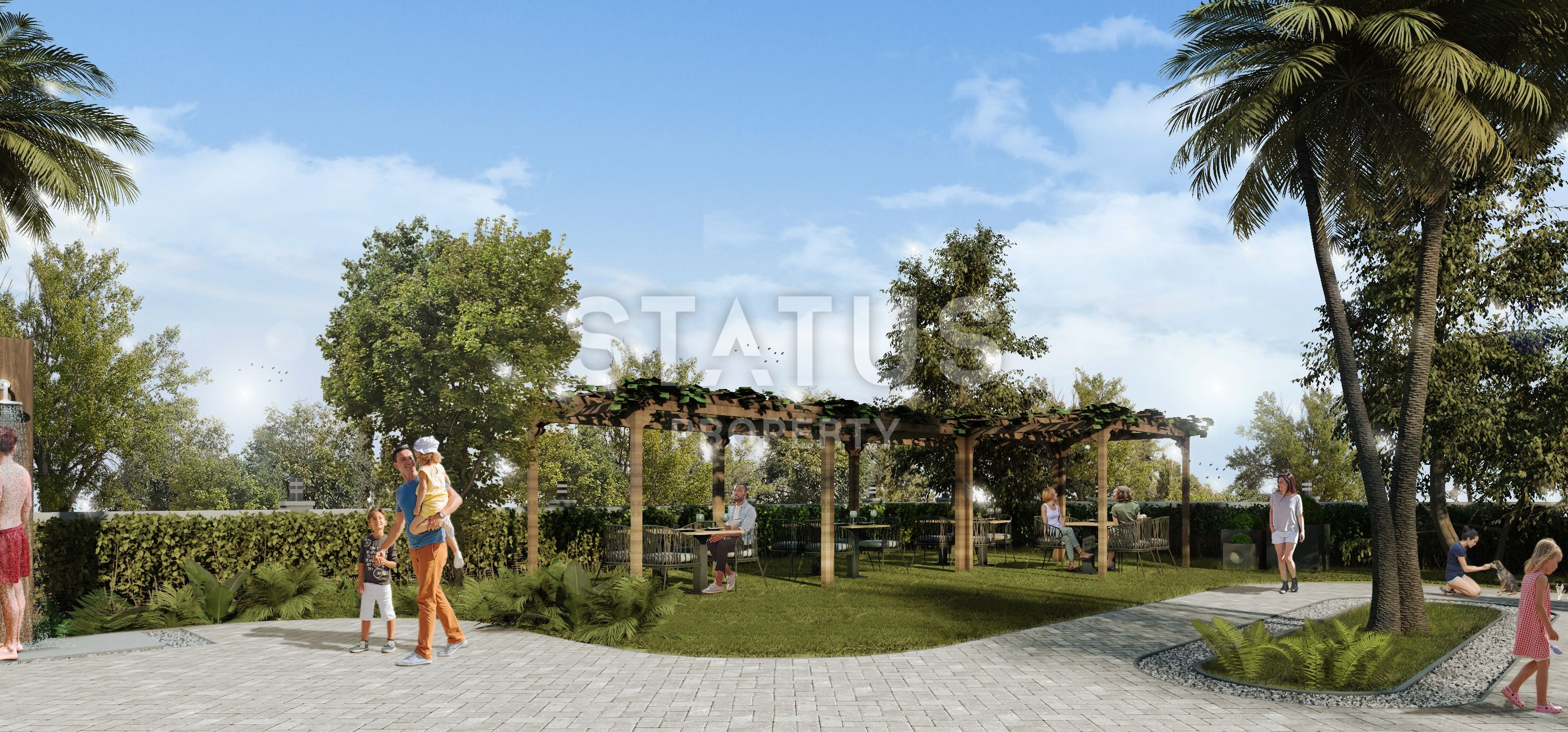 Новый проект у моря на начальном этапе строительства в районе Кестель. Отличные цены фото 7