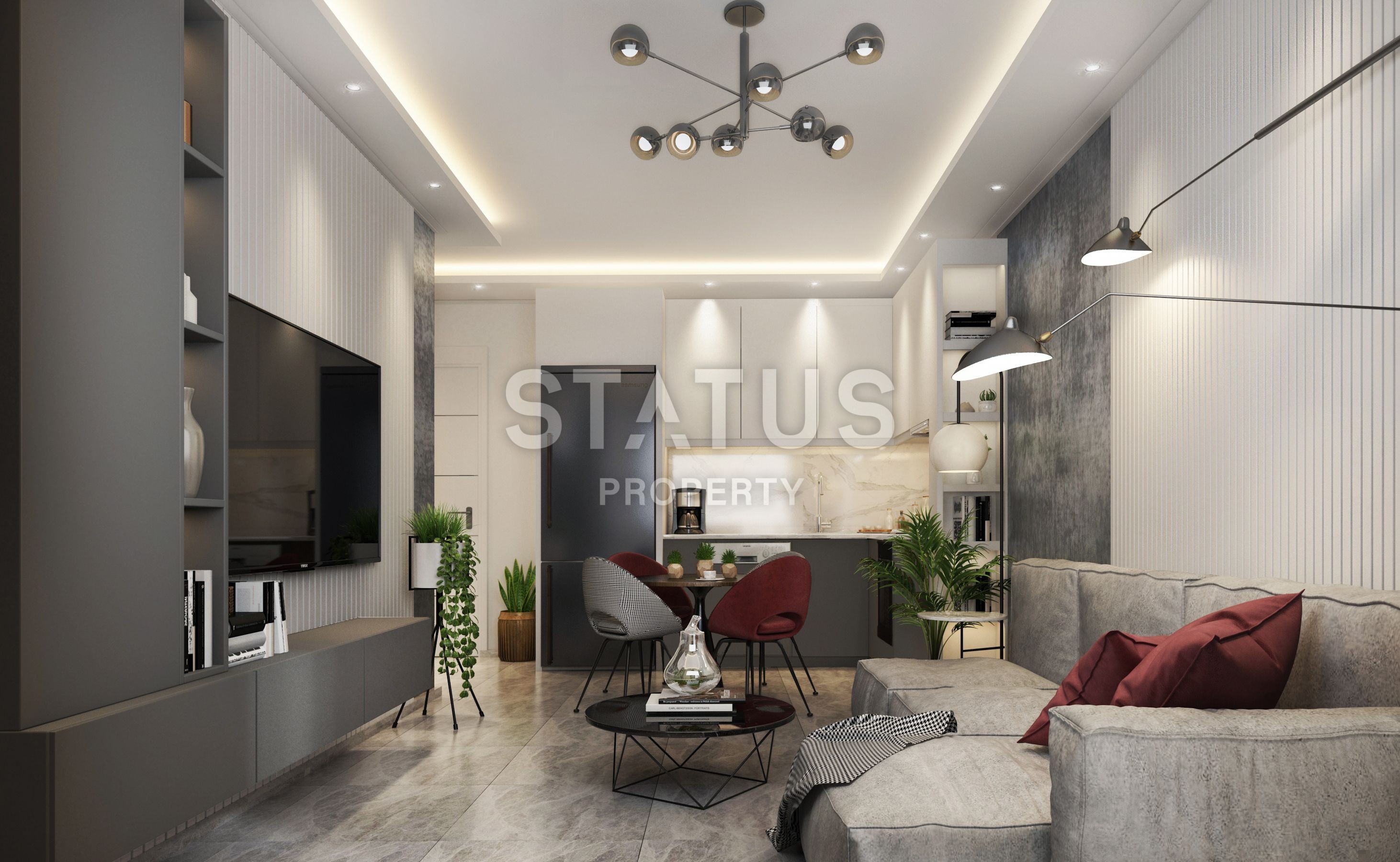 Новый проект у моря на начальном этапе строительства в районе Кестель. Отличные цены фото 18