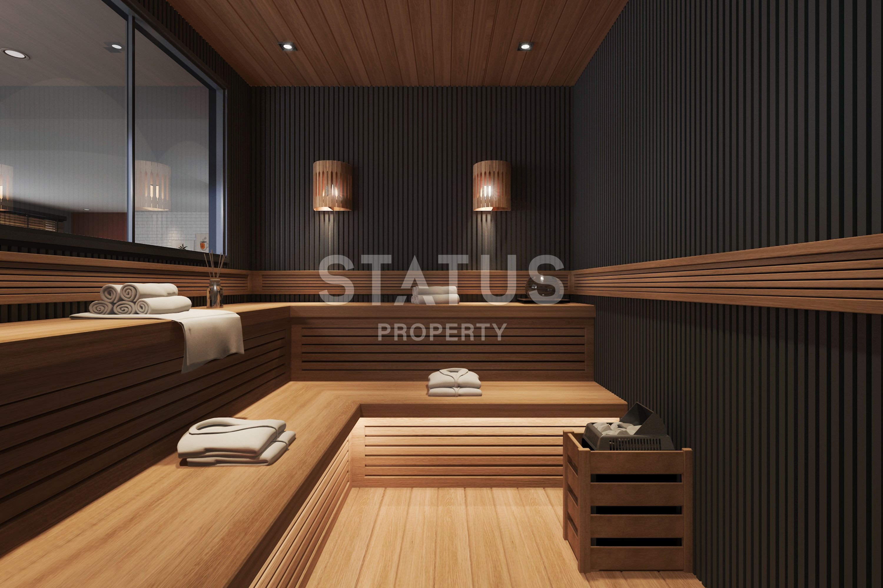 Новый проект у моря на начальном этапе строительства в районе Кестель. Отличные цены фото 19