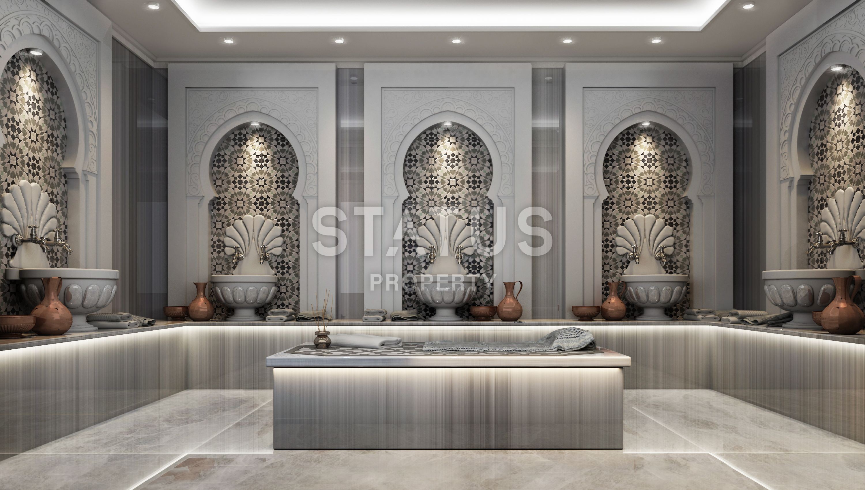 Новый проект у моря на начальном этапе строительства в районе Кестель. Отличные цены фото 21