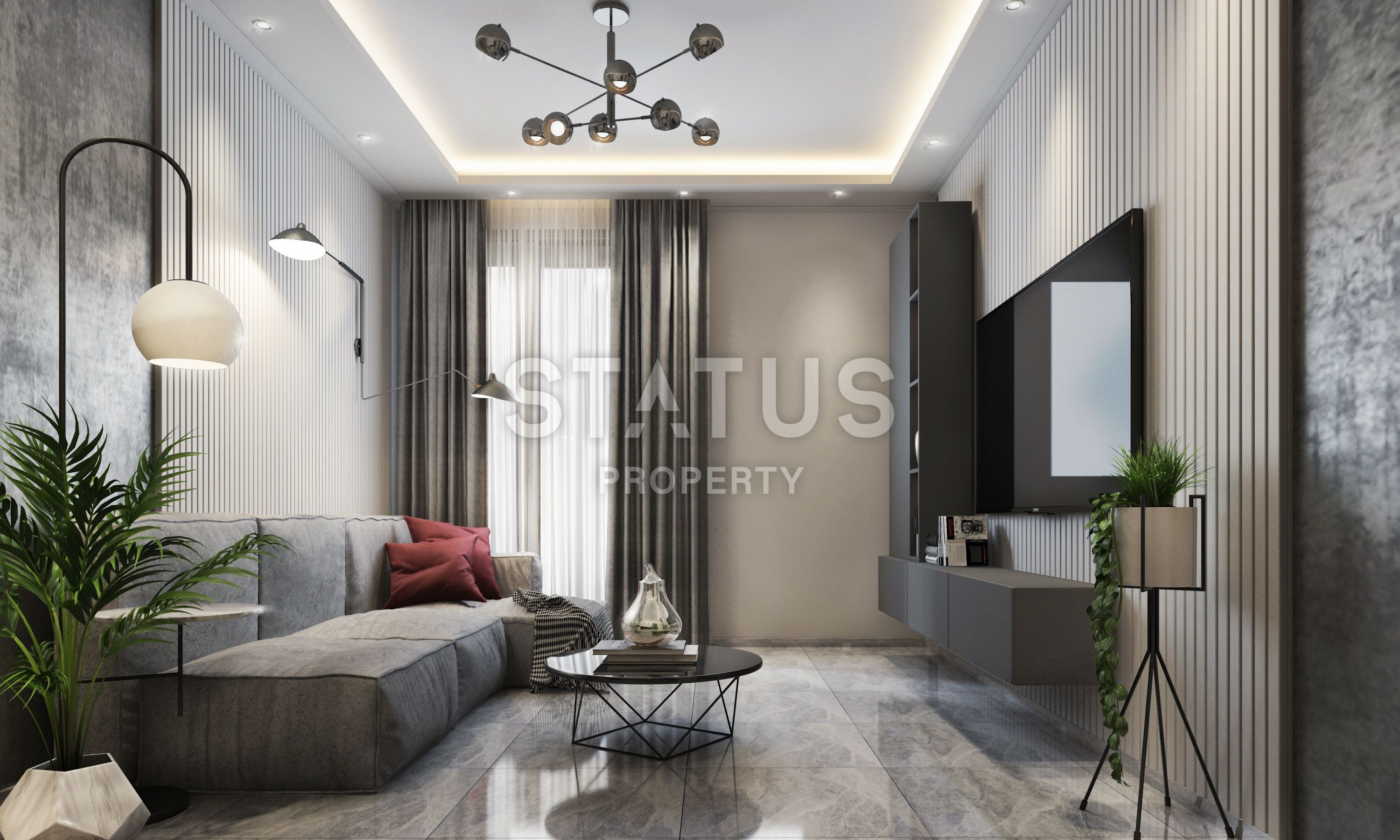 Новый проект у моря на начальном этапе строительства в районе Кестель. Отличные цены фото 24