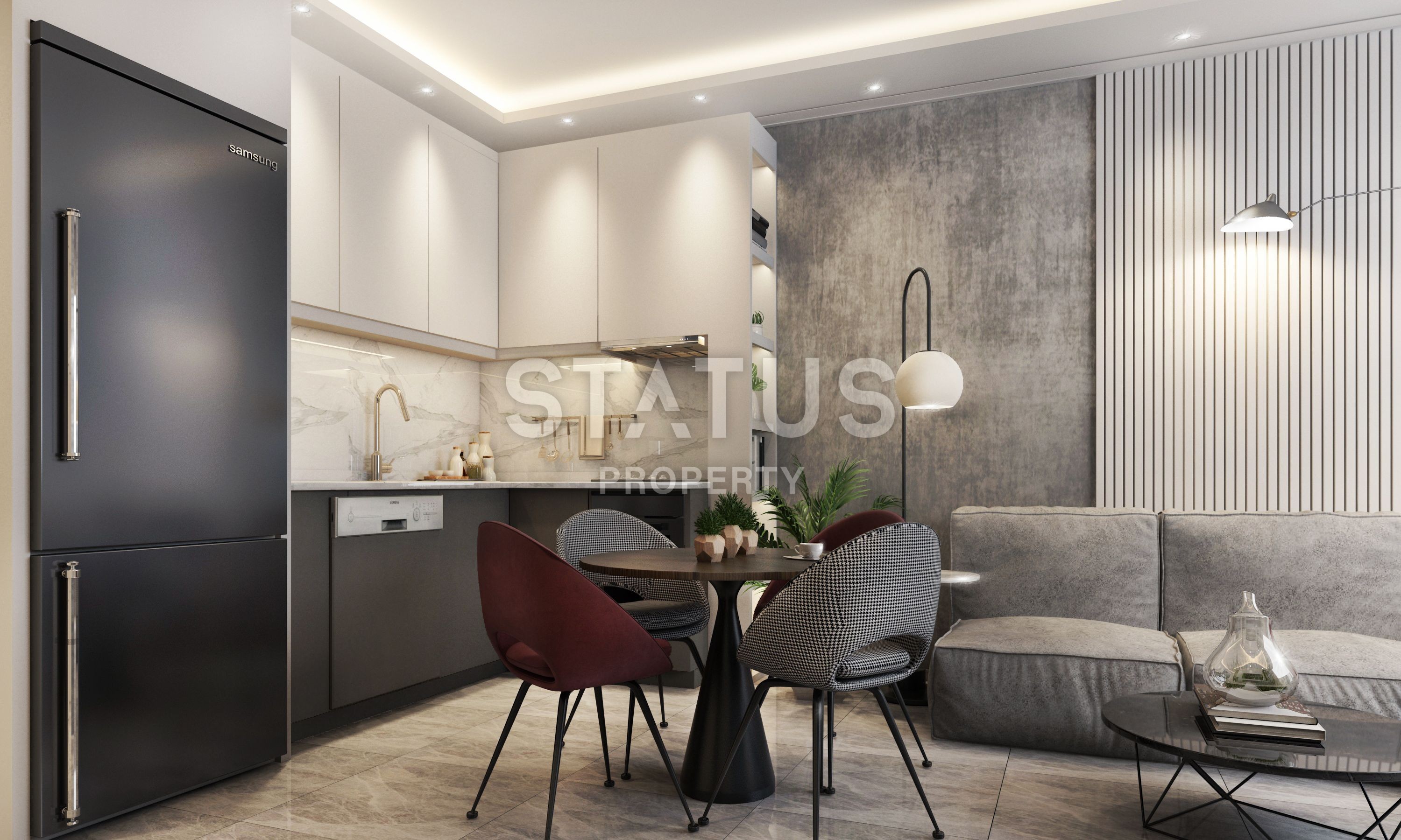 Новый проект у моря на начальном этапе строительства в районе Кестель. Отличные цены фото 25