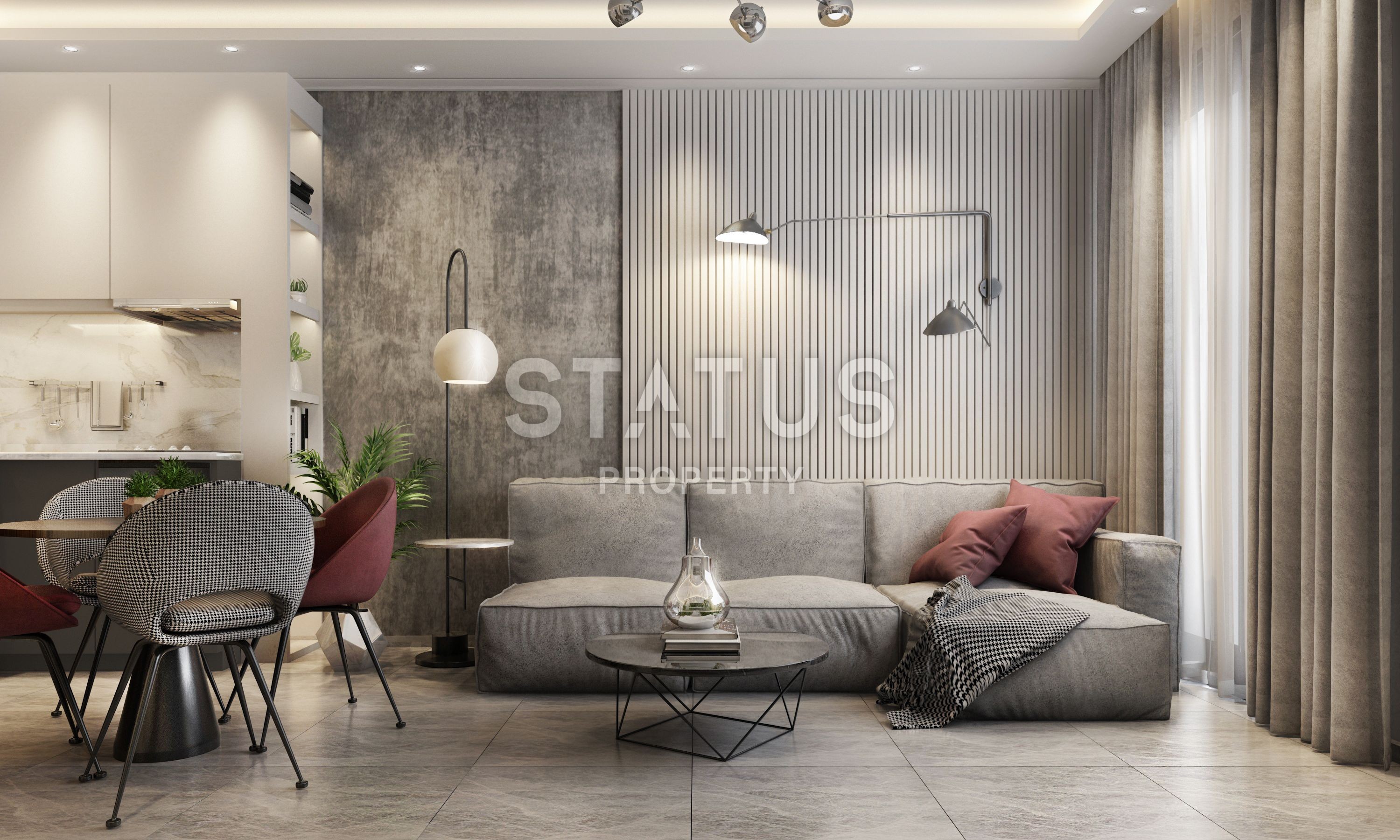 Новый проект у моря на начальном этапе строительства в районе Кестель. Отличные цены фото 26