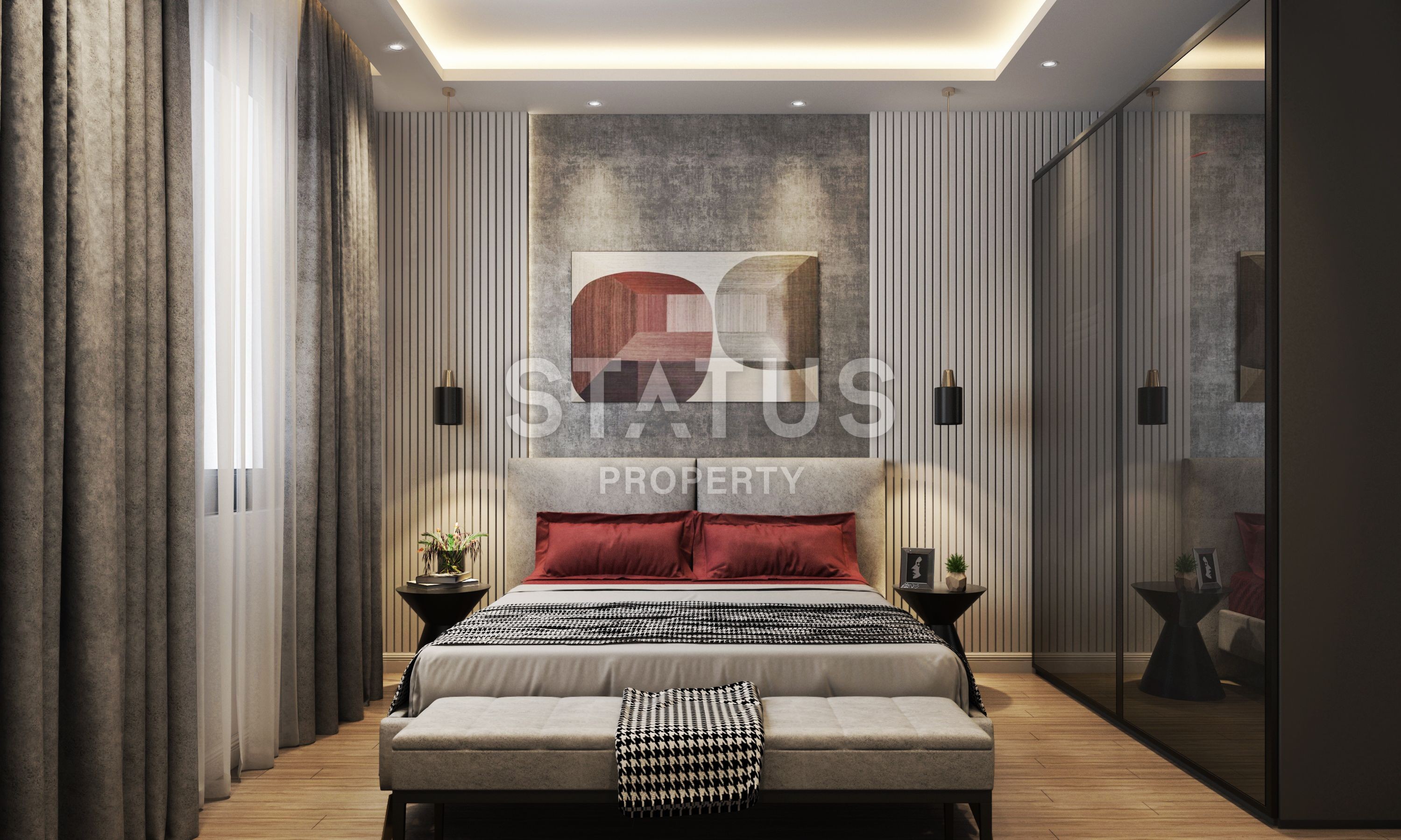 Новый проект у моря на начальном этапе строительства в районе Кестель. Отличные цены фото 30