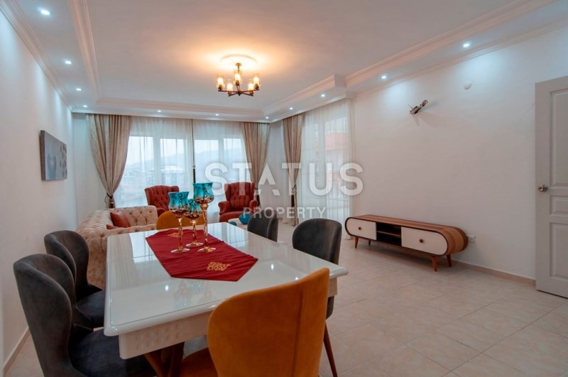 Срочная цена! Квартира 2+1 с мебелью в районе Тосмур! 500 метров до моря! 120 кв.м. фото 10