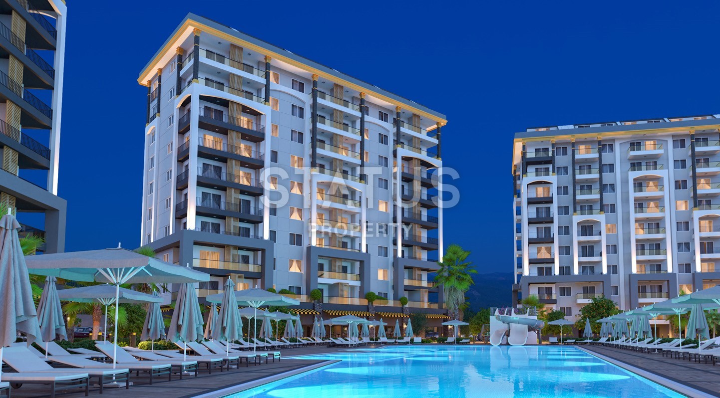 Новый инвестиционный проект с разными планировками по хорошим ценам в Авсалларе фото 11