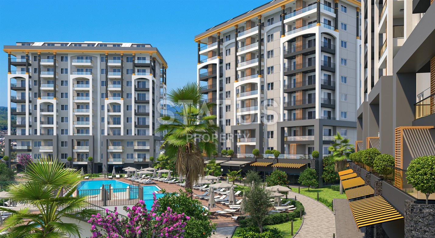 Новый инвестиционный проект с разными планировками по хорошим ценам в Авсалларе фото 14