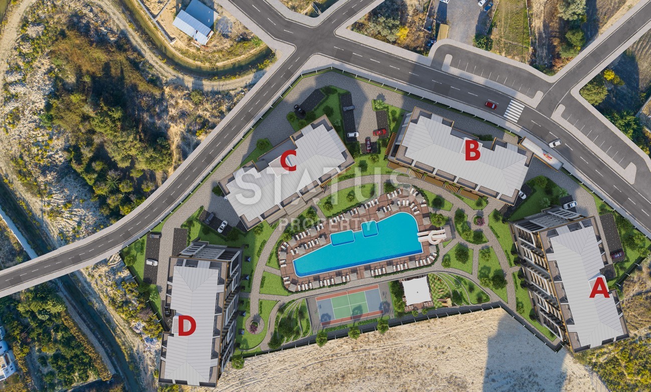 Новый инвестиционный проект с разными планировками по хорошим ценам в Авсалларе фото 18